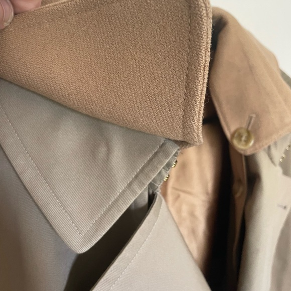 Burberrys”Belted Double Breasted Full Removable Lining Trench Coat 42 XL - Picture 9 of 13